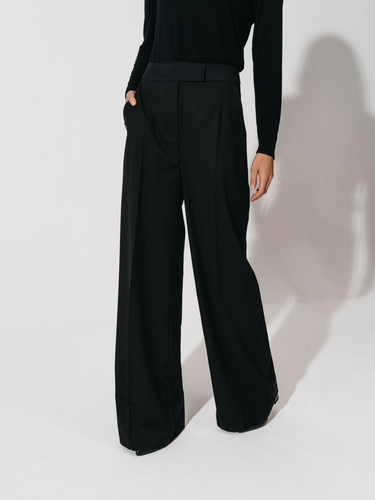 Alia Black High Waist Pants