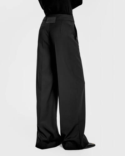 Alia Black High Waist Pants