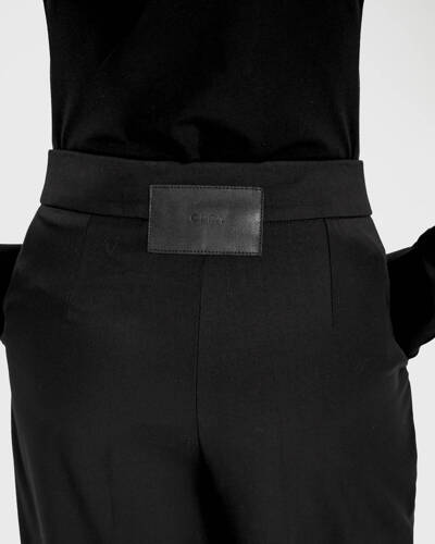 Alia Black High Waist Pants