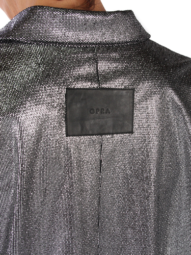 Bahira Silver Oversize Blazer