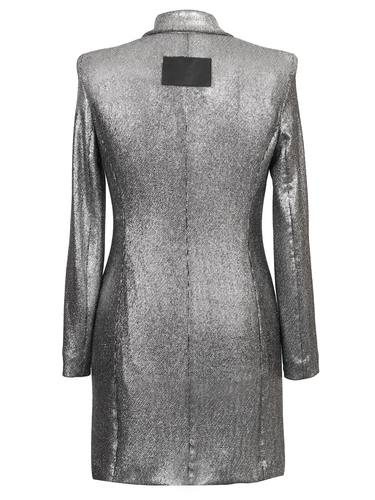 Mona Silver double-breasted dress