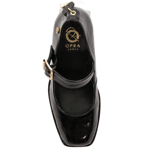 Opra Yes Croco Black