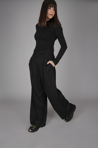 Wafa Black Pants