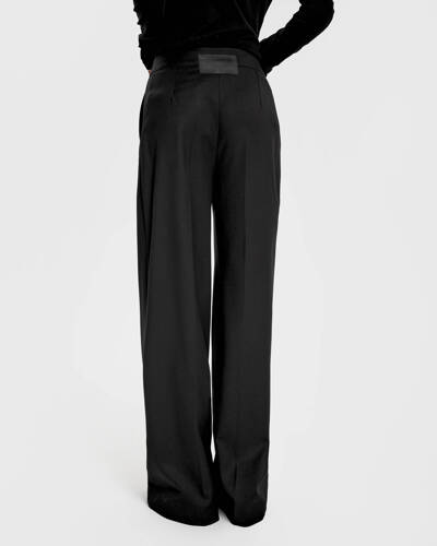 Alia Black High Waist Pants