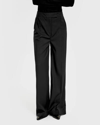 Alia Black High Waist Pants