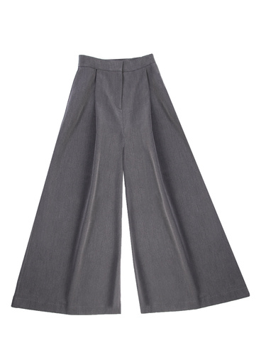 Baha Grey Very High Waist Pants