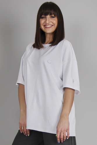 T-shirt Smile Classic White