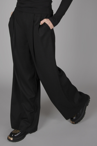 Spodnie Wafa Black Pants